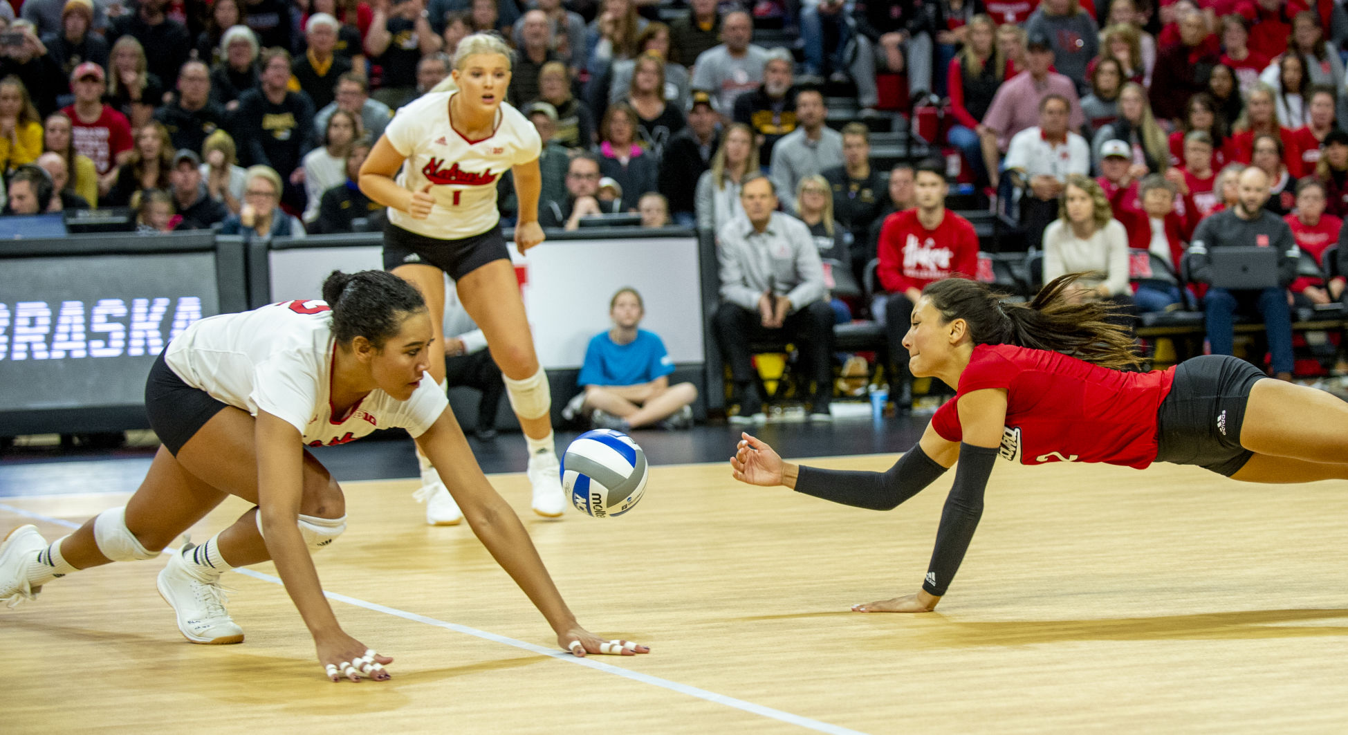 Nebraska volleyball vs. Missouri, 12.7